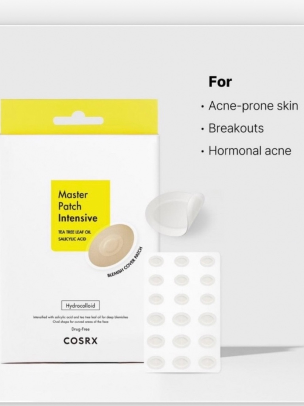 Hydrocolloid patches